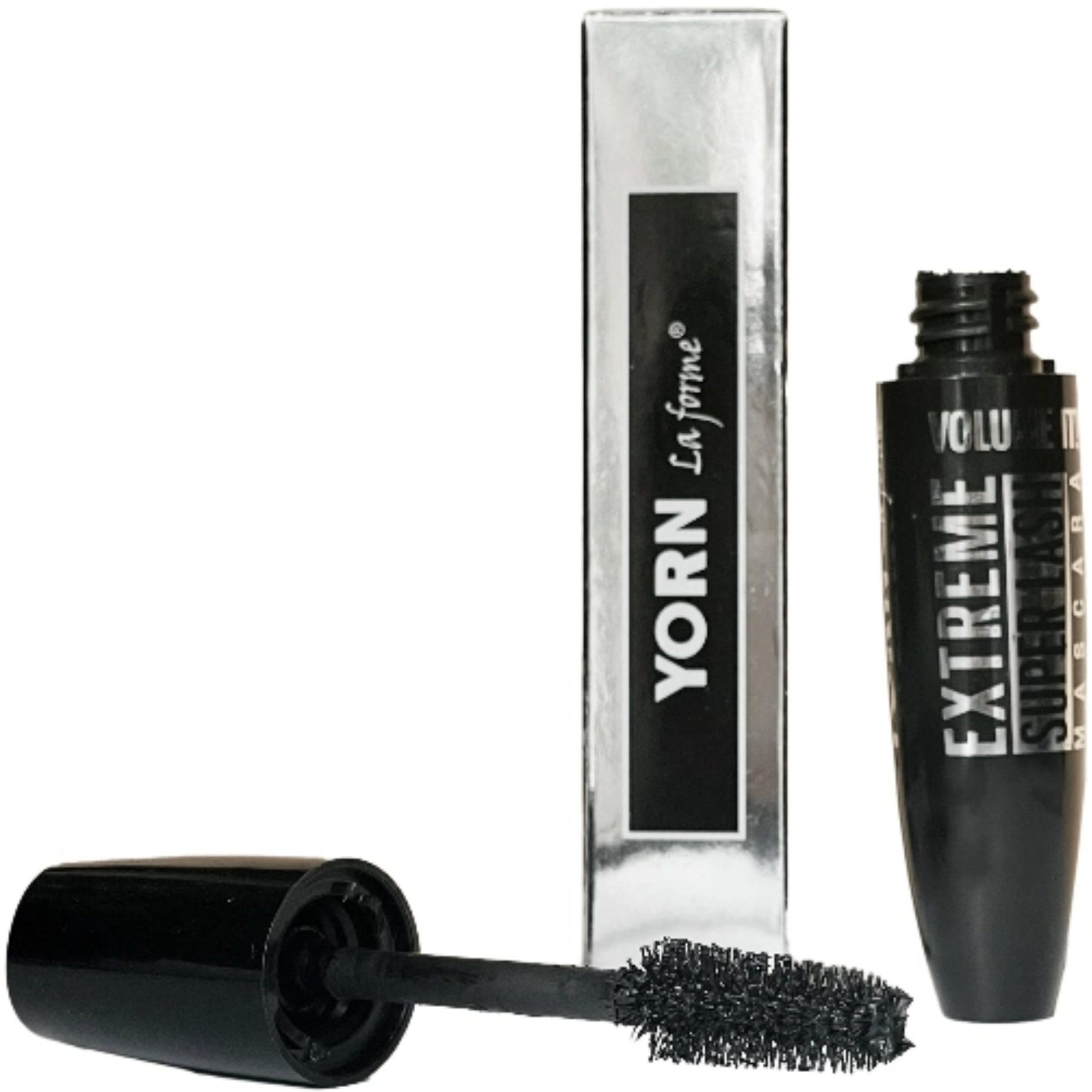ریمل حجم دهنده و بلند کننده یورن مدل Extreme super lash 15m
