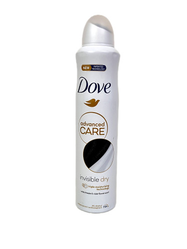 اسپری ضد تعریق داو invisible dry ,حجم ۲۵۰ میل،uk